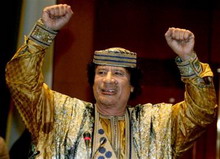 каддафи развеял слухи о своем инсульте