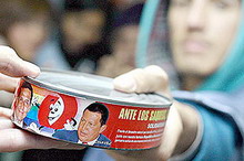 президент венесуэлы уго чавес стал консервированным тунцом